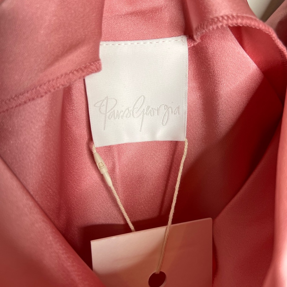 Paris Georgia Christophe Top Japanese Sateen, Dusty Pink, - Picture 8 of 8